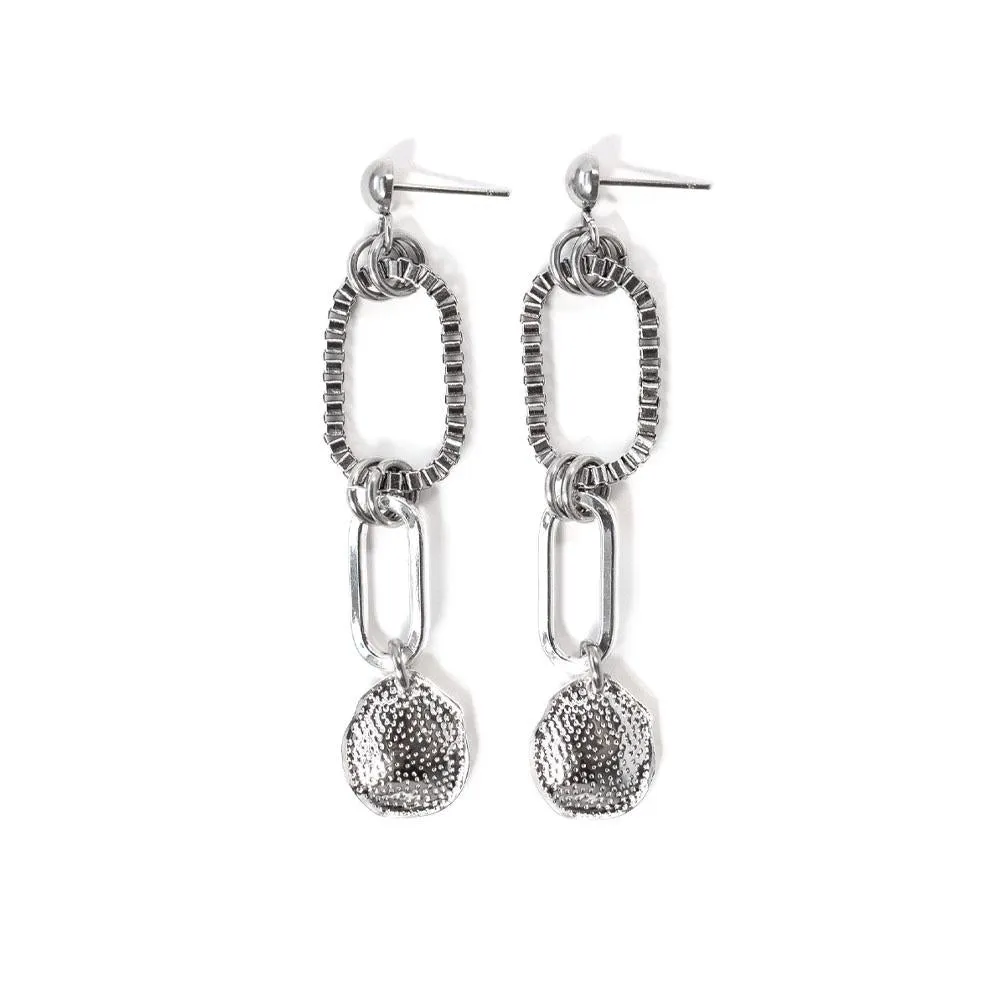 Venise Silver Plated Earrings