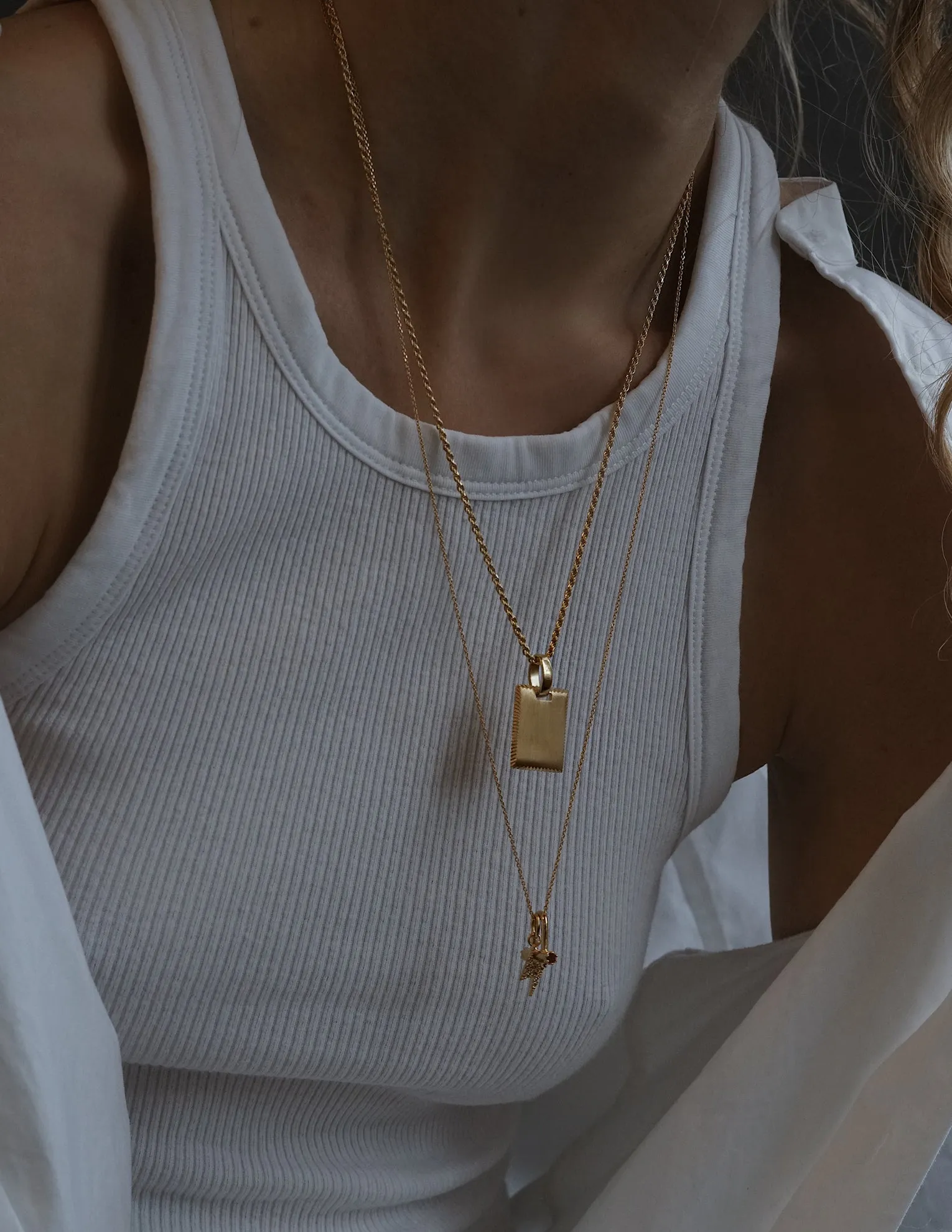 Vex Necklace <br> Gold Vermeil