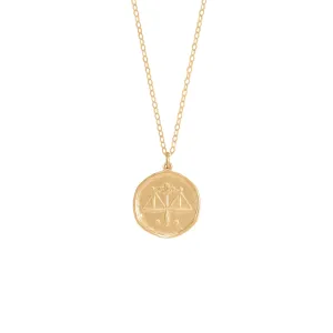 Zodiac Coin Necklace